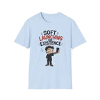 CREAVOLTS® Soft Launching My Existence | Funny Tattoo Life Graphic Tee