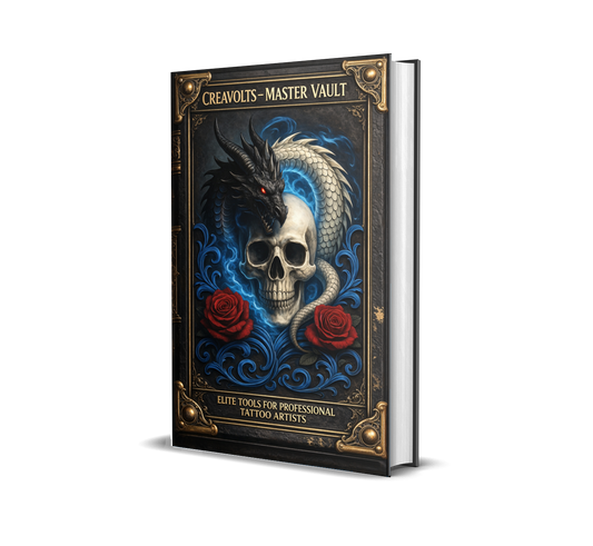 CREAVOLTS – The Master Tattoo Design Vault (15,000+ Procreate Designs)